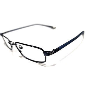 NIKE 4175 433 Blue Metal Rectangle Eyeglasses Frame 50-18 135